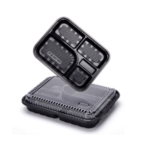 JF5-4001-04 PP disposable bento boxes for take out