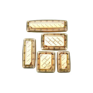JF25-0021-26E disposable gold sushi containers new type
