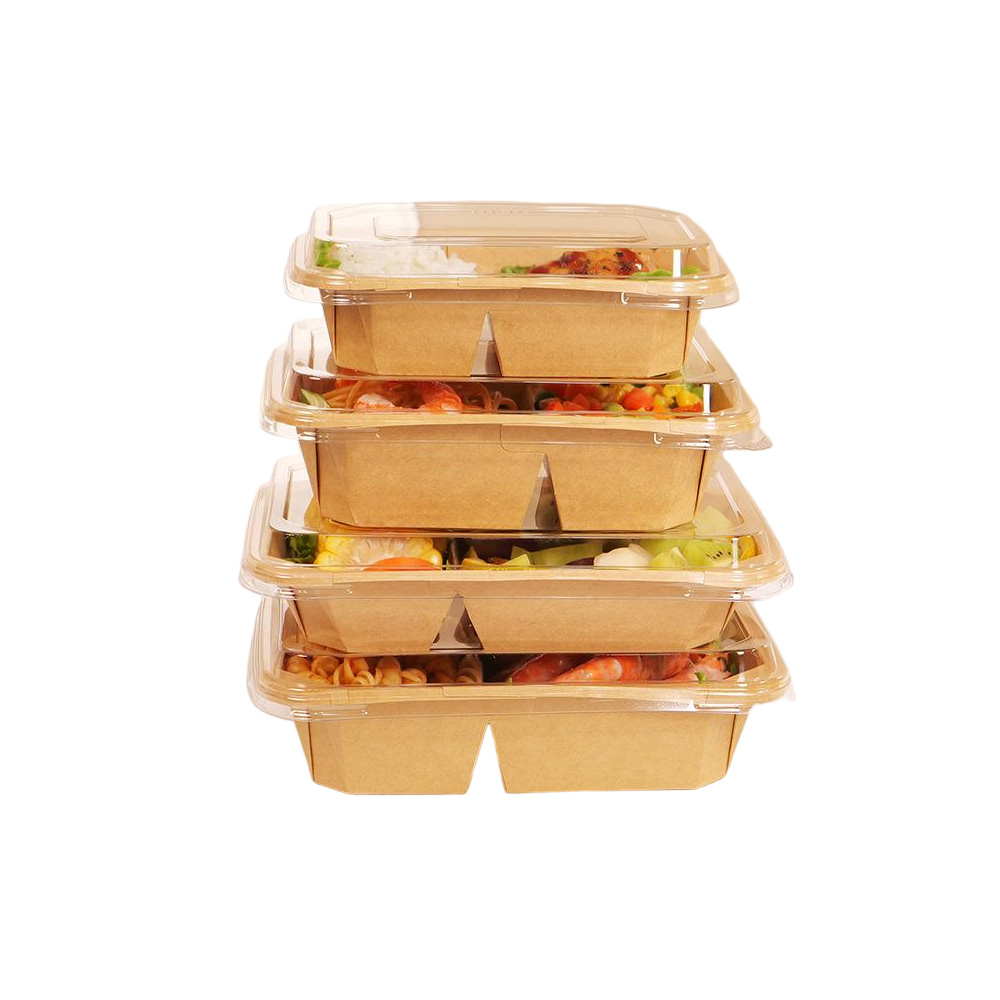 Rectangle compartment paper octaganol boxes