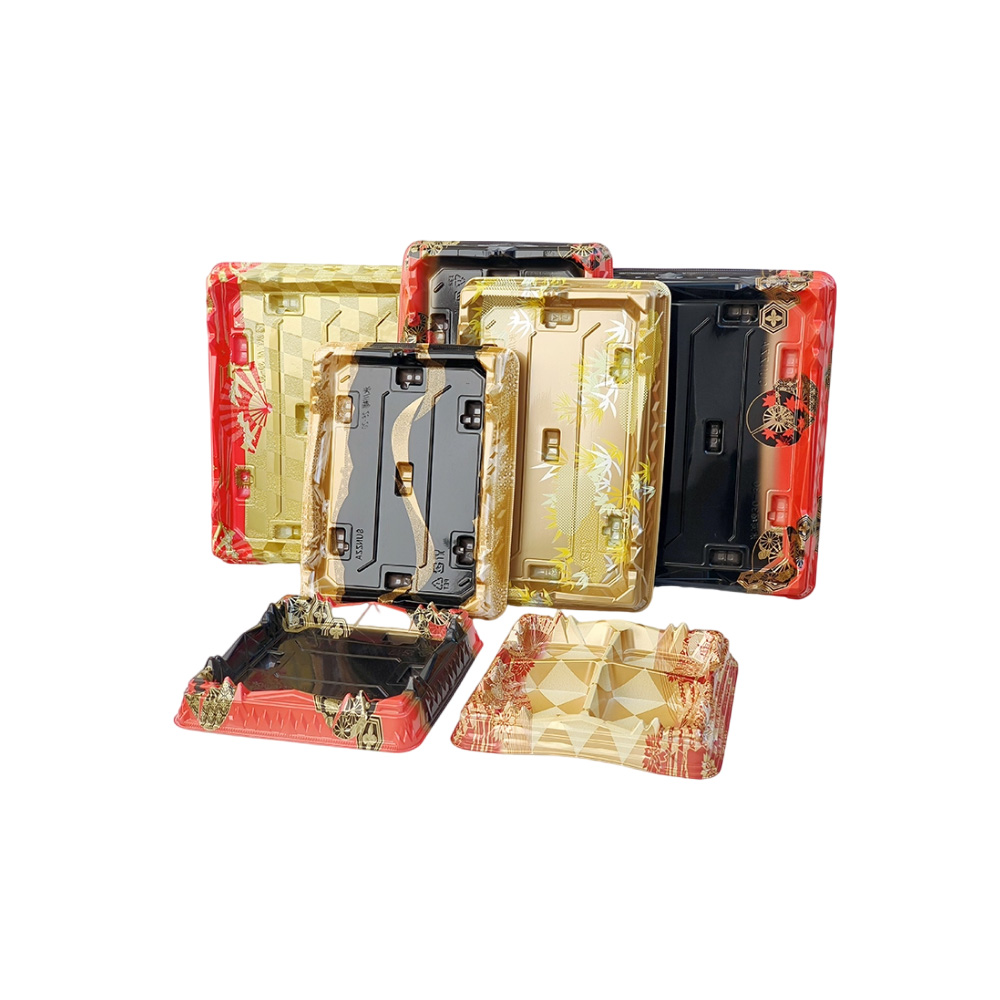 JF25-0011-15 disposable printed sushi boxes