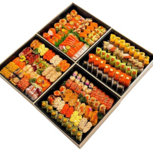 S240-270 disposable wooden sushi/cake containers