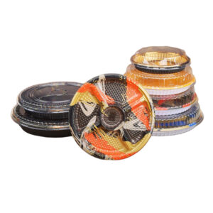 JF2-0013-28 250-360 mm printed compartments sushi party trays