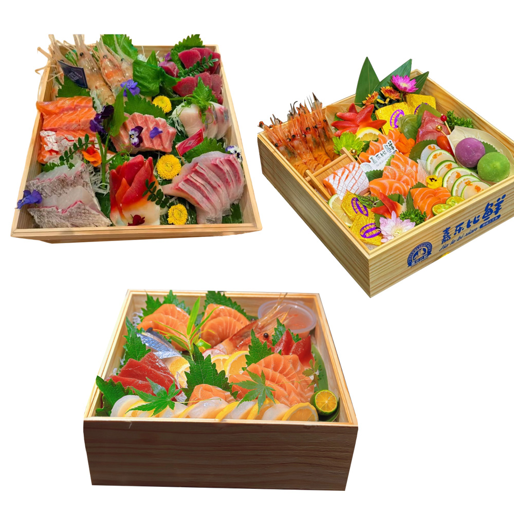 P150100-300100 wooden containers with top and bottom crabapple lids - Image 2