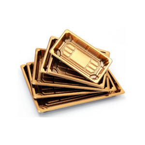 JF1-1000-1008 series golden disposable display food trays