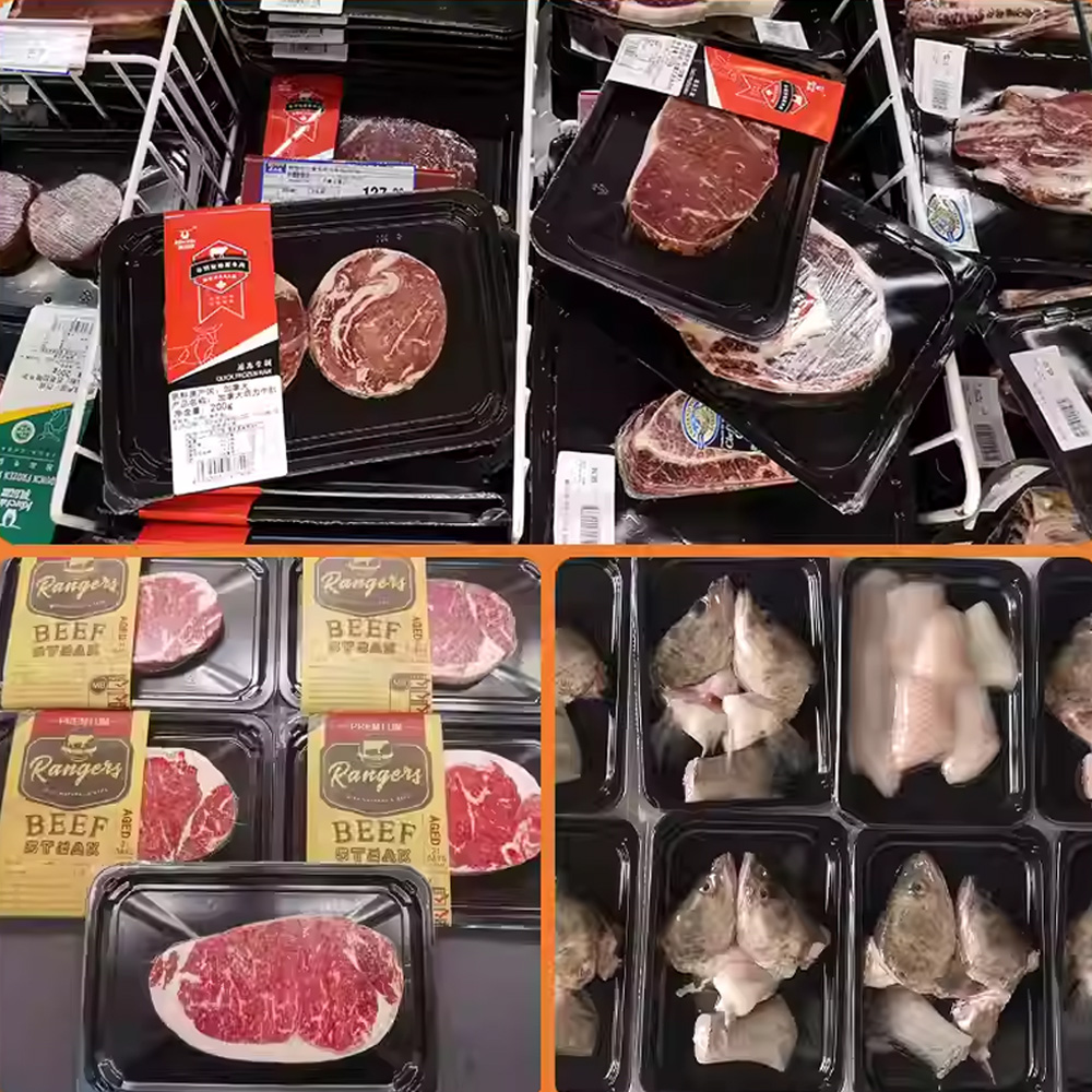 JF25-1813-4022 all black plain disposable trays - Image 4