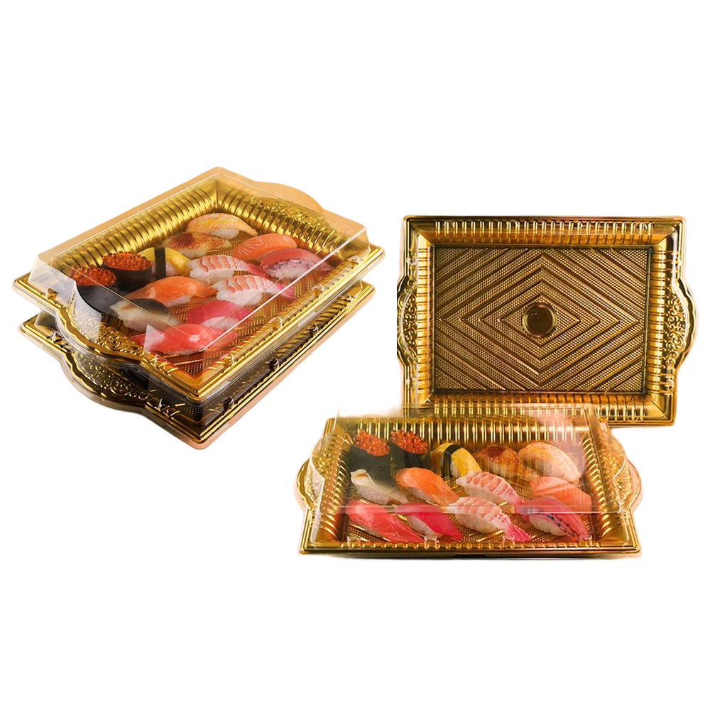 JF25-270-440 disposable golden plastic containers/boxes with high quality - Image 2