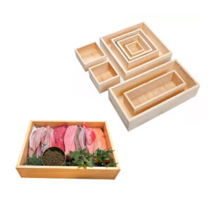 P8040-60055 wooden boxes and trays