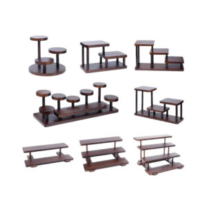 P145125-46783 wooden vintage step stands