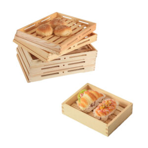 P20050-60090 wooden containers and trays