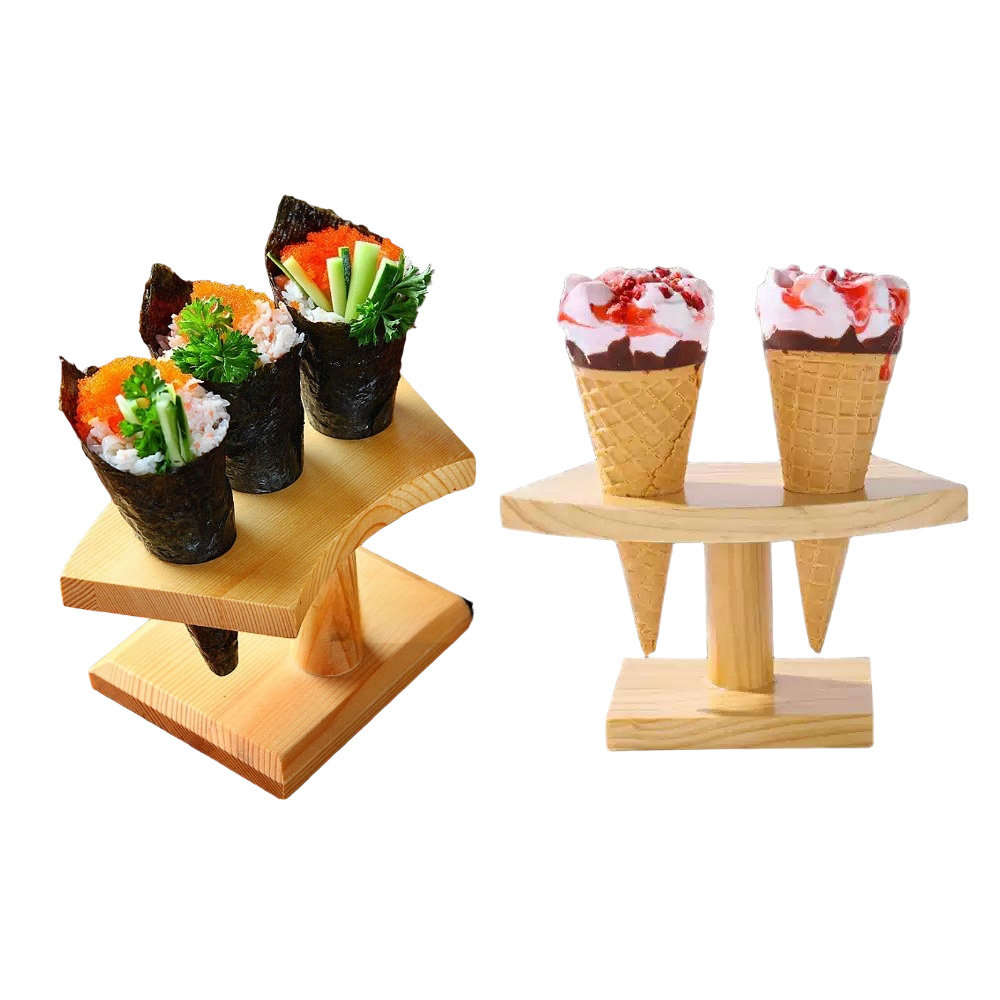 P13090-26090 wooden hand roll stand - Image 2