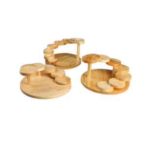 P23570-460100 wooden round step stands