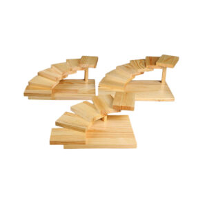 P21064-700275 wooden square step stands