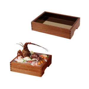 P20055-37070 wooden vintage containers and trays