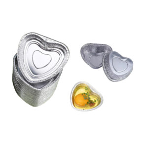 JF21-AH9228-18545 Aluminum Foil Heart Containers